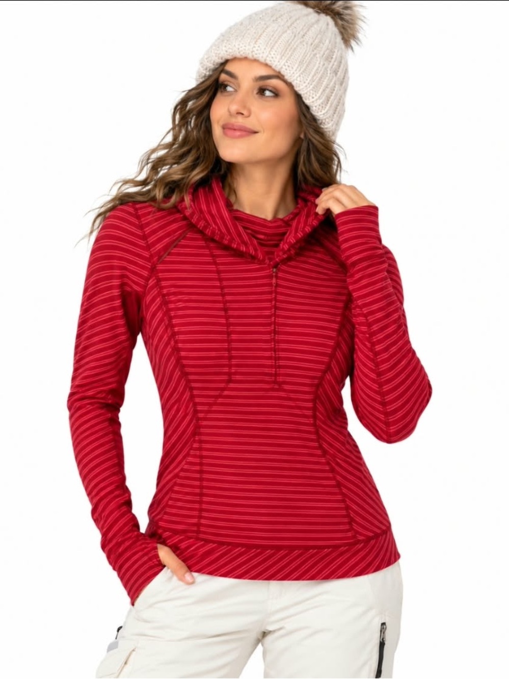 Lululemon Think Fast Pullover - size 10